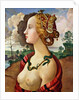 Copy of 'Portrait of Simonetta Vespucci', by Piero di Cosimo by Konstantin Andreevic Somov