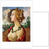 Copy of 'Portrait of Simonetta Vespucci', by Piero di Cosimo by Konstantin Andreevic Somov
