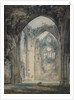 Transept of Tintern Abbey, Monmouthshire, c.1794 by Joseph Mallord William Turner
