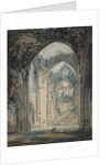 Transept of Tintern Abbey, Monmouthshire, c.1794 by Joseph Mallord William Turner