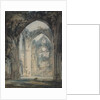 Transept of Tintern Abbey, Monmouthshire, c.1794 by Joseph Mallord William Turner