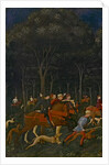 The Hunt in the Forest, c.1465-70 by Paolo Uccello