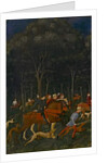 The Hunt in the Forest, c.1465-70 by Paolo Uccello