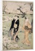 Cherry blossom viewing at Mount Asuka, 1785 by Torii Kiyonaga