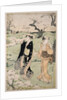 Cherry blossom viewing at Mount Asuka, 1785 by Torii Kiyonaga