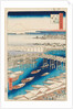 Clearing After Snow at Nihonbashi Bridge, 1856 by Ando or Utagawa Hiroshige