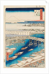 Clearing After Snow at Nihonbashi Bridge, 1856 by Ando or Utagawa Hiroshige