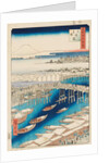 Clearing After Snow at Nihonbashi Bridge, 1856 by Ando or Utagawa Hiroshige