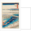 Clearing After Snow at Nihonbashi Bridge, 1856 by Ando or Utagawa Hiroshige