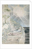 Dante and Statius sleeping, Virgil Watching by William Blake