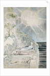 Dante and Statius sleeping, Virgil Watching by William Blake