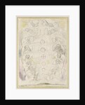 The Deity, from whom proceed the Nine Spheres by William Blake