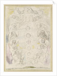The Deity, from whom proceed the Nine Spheres by William Blake