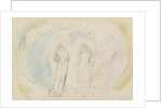 Beatrice and Dante in Gemini, amid Spheres of Flame by William Blake