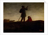 Recalling the Flock, 1866-72 by Jean-Francois Millet