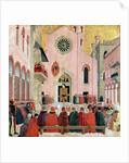 St. Vincent Ferrer Preaching in front of the Church of Sant' Eufemia in Verona by Bartolomeo degli Erri
