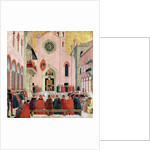 St. Vincent Ferrer Preaching in front of the Church of Sant' Eufemia in Verona by Bartolomeo degli Erri