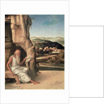 St. Jerome Reading in a Landscape by Giovanni Bellini