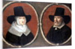 John Tradescant the Elder and his Wife Elizabeth, 1656 by English School