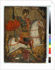 St. George slaying the Dragon, icon, Creto-Venetian School by School Greek