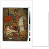 St. George slaying the Dragon, icon, Creto-Venetian School by School Greek