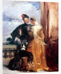 Amy Robsart and Robert Dudley, Earl of Leicester c.1827 by Richard Parkes Bonington