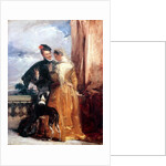 Amy Robsart and Robert Dudley, Earl of Leicester c.1827 by Richard Parkes Bonington