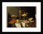 Still Life with a Lobster and a Turkey by Abraham Hendricksz van Beyeren