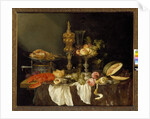 Still Life with a Lobster and a Turkey by Abraham Hendricksz van Beyeren