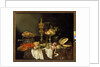 Still Life with a Lobster and a Turkey by Abraham Hendricksz van Beyeren
