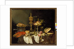 Still Life with a Lobster and a Turkey by Abraham Hendricksz van Beyeren