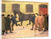 Showing at Tattersalls by Robert Polhill Bevan