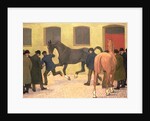 Showing at Tattersalls by Robert Polhill Bevan