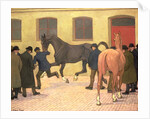 Showing at Tattersalls by Robert Polhill Bevan