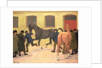 Showing at Tattersalls by Robert Polhill Bevan