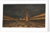 A Night Procession in the Piazza San Marco, 1750-60 by Francesco Guardi