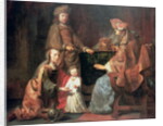 The Infant Samuel Brought by Hannah to Eli, 17th century by Gerbrandt van den Eeckhout