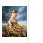 Miss Gainsborough Gleaning, 18th century by Thomas Gainsborough