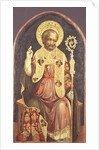 A Bishop Saint, 15th century by Michele Giambono
