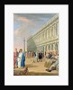 Venice: The Piazzetta with Figures, 18th century by Luca Carlevaris