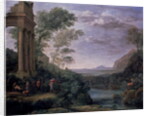 Landscape with Ascanius Shooting the Stag of Sylvia, 17th century by Claude Lorrain