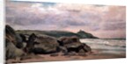 View towards Rame Head, Cornwall, 19th century by Lionel Constable