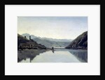 Lago di Piediluco, Umbria, 19th century by Jean Baptiste Camille Corot