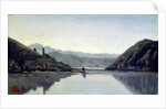 Lago di Piediluco, Umbria, 19th century by Jean Baptiste Camille Corot