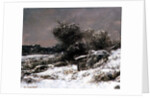 Winter Scene, 19th century by Gustave Courbet