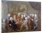 An Assembly of Virtuosi, 18th century by Gawen Hamilton