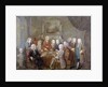 An Assembly of Virtuosi, 18th century by Gawen Hamilton