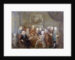 An Assembly of Virtuosi, 18th century by Gawen Hamilton
