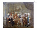 An Assembly of Virtuosi, 18th century by Gawen Hamilton