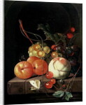 Still Life of Fruit, 17th century by David de II Heem